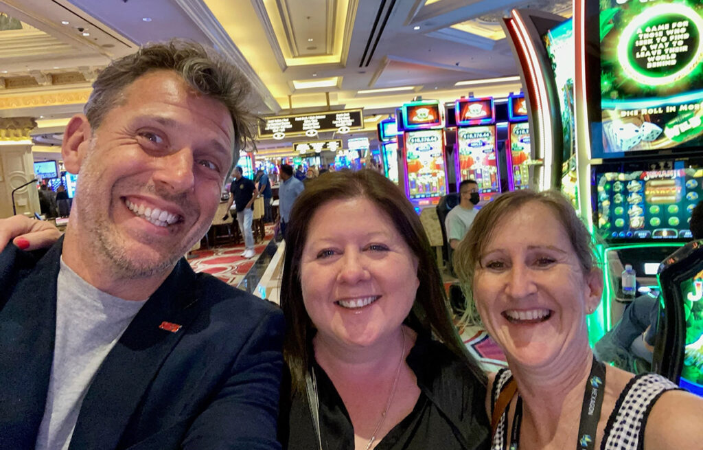 Selfie at Hexagon Live in the Casino